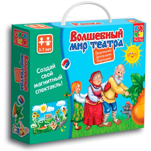 

Волшебный мир театра Репка (русский язык), Vladi Toys