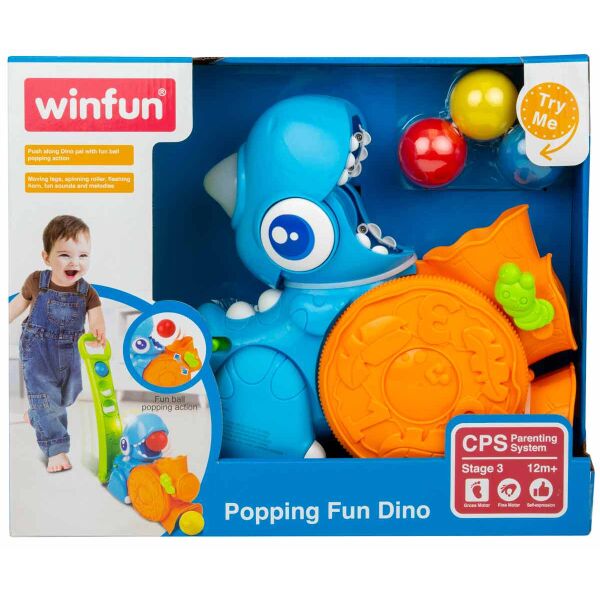 

Каталка WinFun ВинФан Динозавр Дино с музыкой и световыми эффектами (0673-NL)