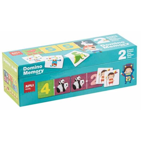 

Набор игр ApliKids АплиКидс Домино + Мемори (14116)