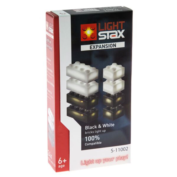 

Конструктор с LED подсветкой черный, белый, Expansion, Light STAX