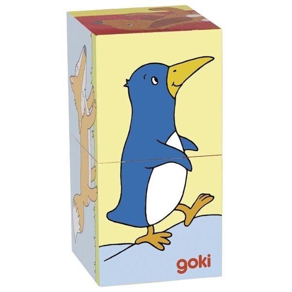 

Кубики Goki ТМ Гоки Собери животных (57725)