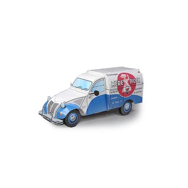 

Citroen 2CV AK серии Автомобили, Сборная игровая модель из картона, Умная бумага