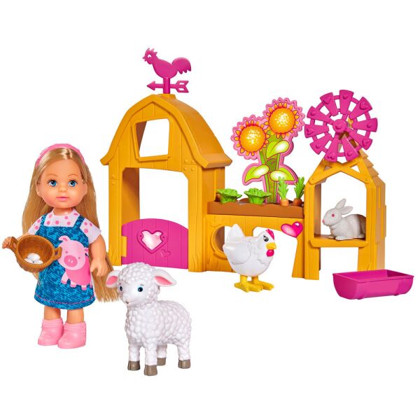 

Кукольный набор Эви Счастливая ферма, Steffi & Evi Love