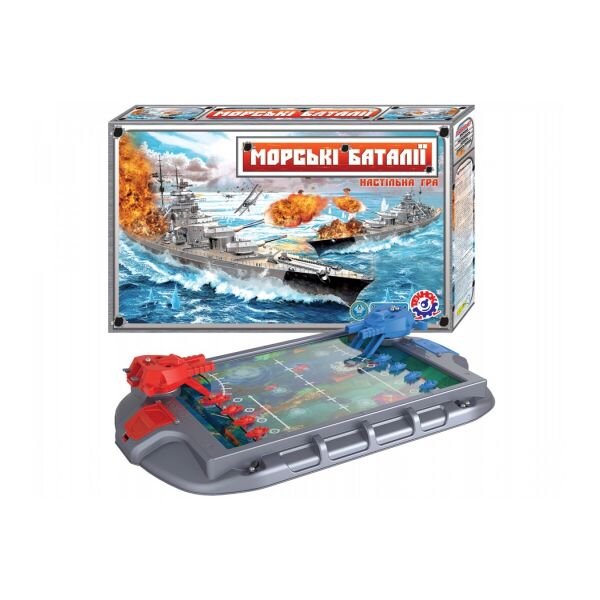 

Настольная игра "Морские баталии ТехноК" 1110 (4823037601110)
