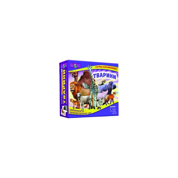 

Игра "Животные" (детское лото) 3040 (4820121183040)