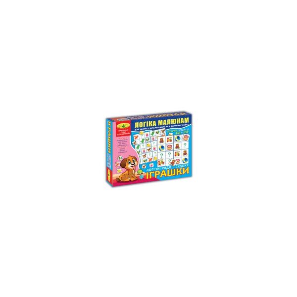 

Игра "Логические ряды. Игрушки. Судоку" 2760 (4820121182760)