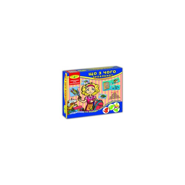 

Игра "Что из чего сделано" 7451 (4820121187451)