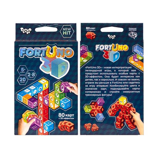 

Настольная развивающая игра "Fortuno 3D" укр