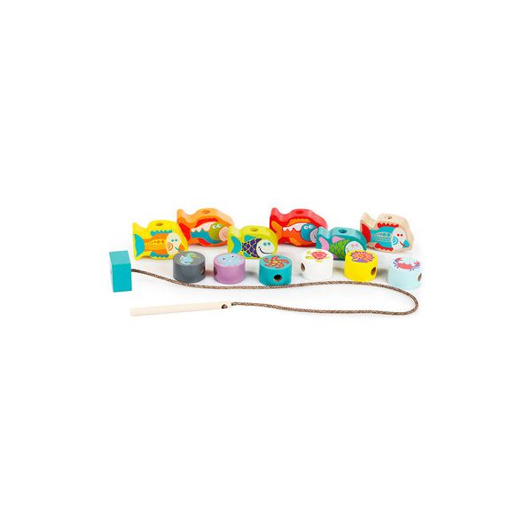 

Игрушка-шнуровка Cubika Рыбки деревянная 13647 (2400697144014)