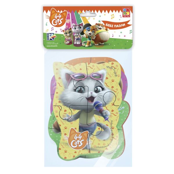 

Бэби пазлы Музыкальная группа, 44 Кота (укр), Vladi Toys