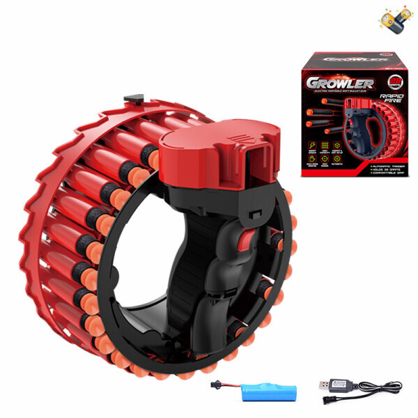 

Автоматичний бластер-пулемет з USB на 28 зарядов H01 (2002008507534)