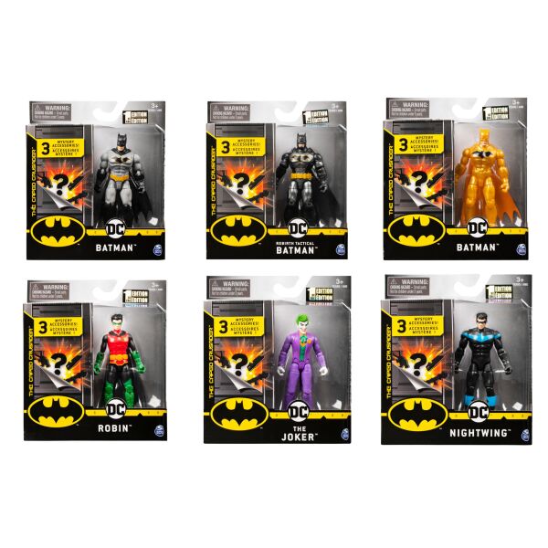 

Іграшка фігурка Batman, 10 см, 6 в асорт. 6055946 (2000903356004)