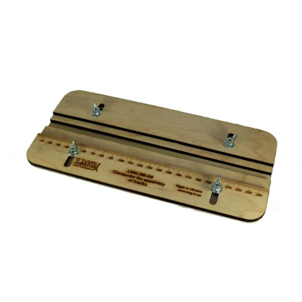 

Кондуктор Laser Model Graver ТМ Лазер Модел Гравер для сборки гусеничных траков (LMG BB-08)