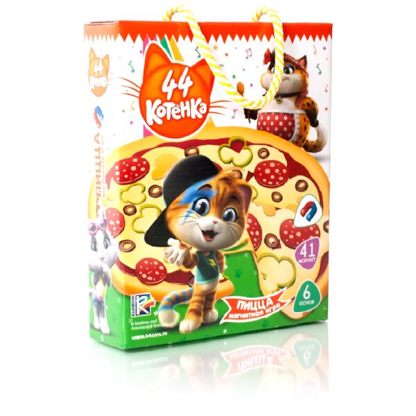 

Игра магнитная Vladi Toys ТМ Влади Тойс 44 Кота Пицца (VT3004-04)