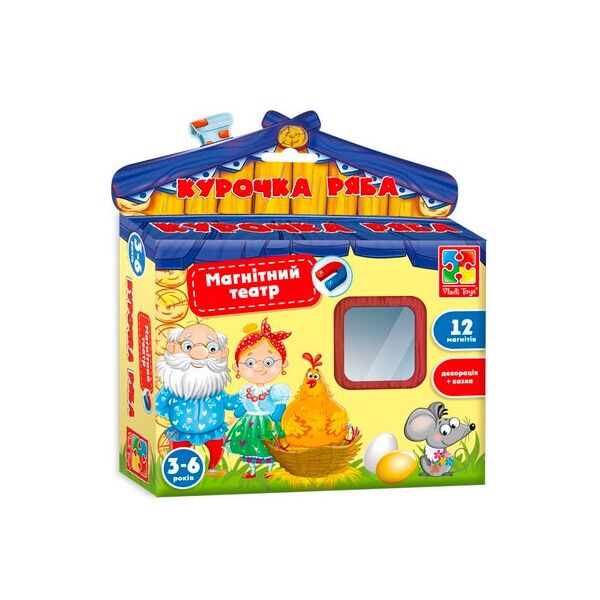 

Курочка Ряба, магнитный театр (укр), Vladi Toys