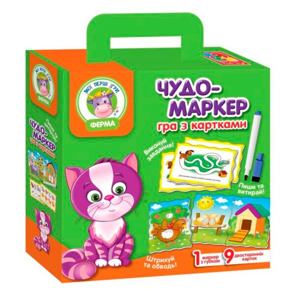 

Чудо-маркер Ферма (украинский язык), Vladi Toys