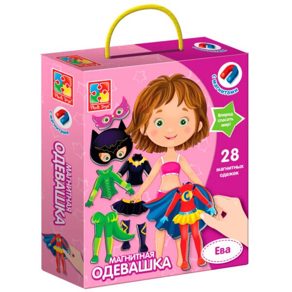 

Магнитная одевалка Ева (рус), Vladi Toys