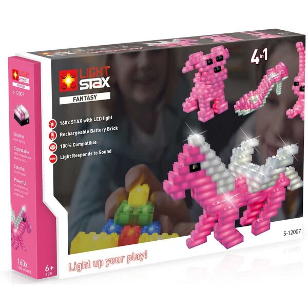 

Конструктор с LED подсветкой Fantasy 4 в 1, Light STAX