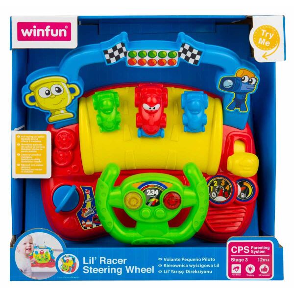 

Интерактивный руль WinFun ВинФан с музыкой и световыми эффектами (0621-NL)