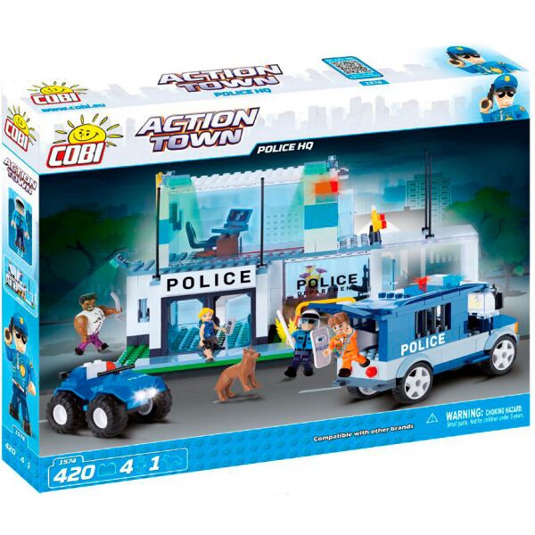 

Конструктор Штаб-квартира полиции, серия Action Town, Cobi