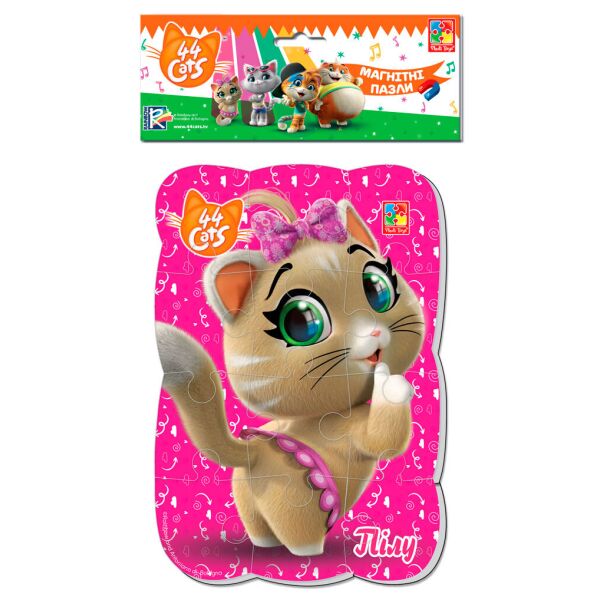 

Магнитные пазлы Пилу, 44 Кота (укр), Vladi Toys
