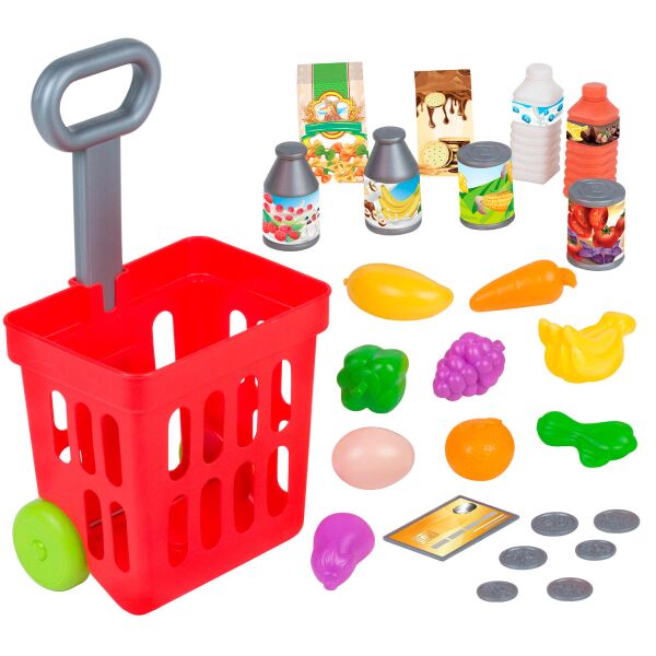 

Игровой набор Тележка с продуктами, BeBeLino