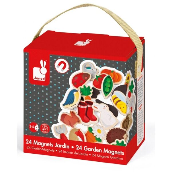 

Сад, игровые фигурки на магнитах, 24 элементов, Janod