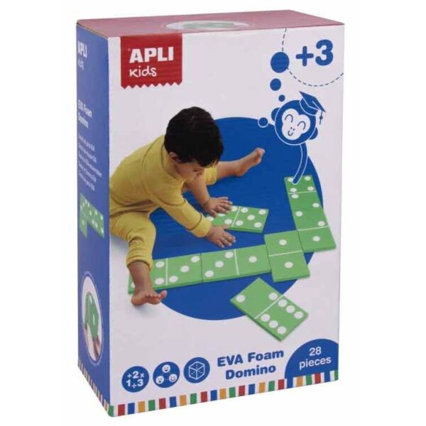 

Гибкое детское домино ApliKids АплиКидс из пены EVA XXL (17617)