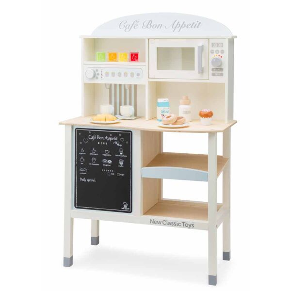 

Игрушечное кафе New Classic Toys Bon Appetit 60 × 30 × 90 см (11070)