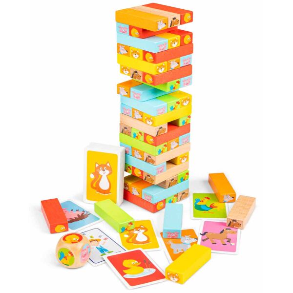 

Настольная игра New Classic Toys Башня из блоков (10807)