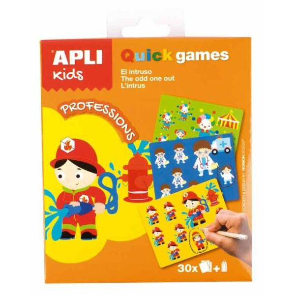 

Набор быстрых настольных игр ApliKids АплиКидс Профессии (8410782152347)