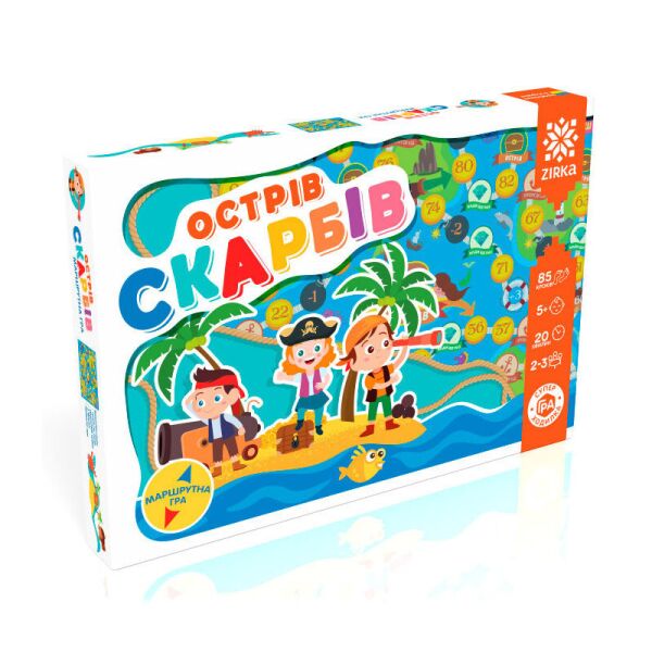 

Игра-ходилка Зирка Zirka Остров сокровищ (286168)