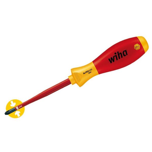 

Отвертка SoftFinish electric slimFix Phillips PH1 x 80 мм WIHA 35393