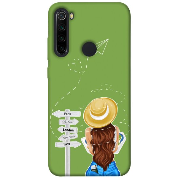 

Чехол itsPrint Travel girl для Xiaomi Redmi Note 8