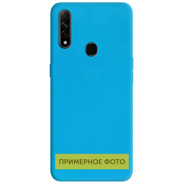 

Силиконовый чехол Candy для Oppo A5s / Oppo A12 Голубой