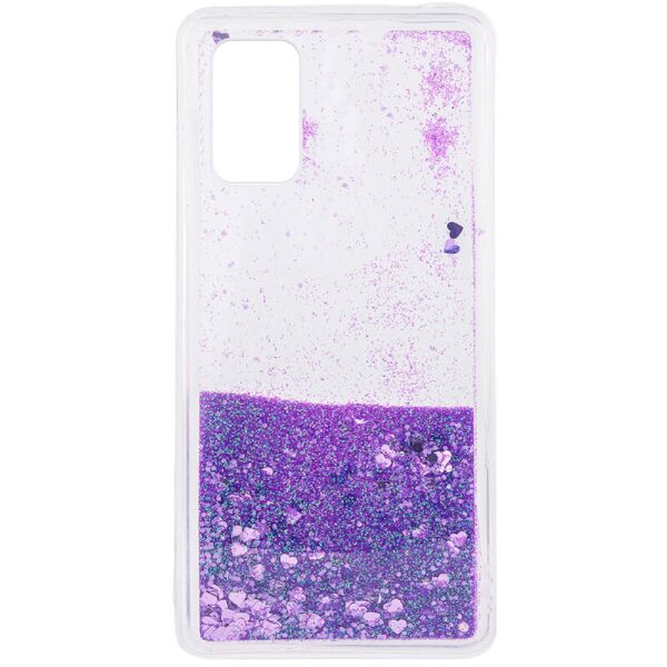 

TPU чехол Liquid hearts для Oppo A52 / A72 / A92 Фиолетовый