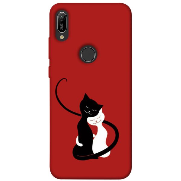 

Чехол itsPrint Влюбленные коты для Huawei Y6 (2019)