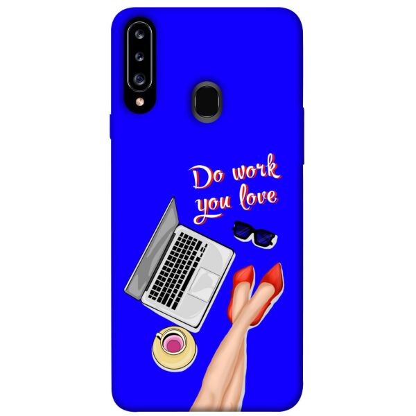 

Чехол itsPrint Do work you love для Samsung Galaxy A20s