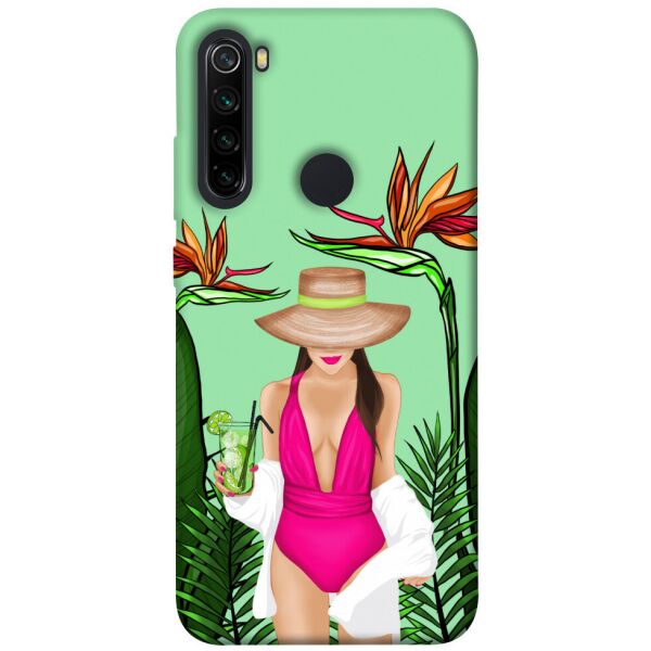 

Чехол itsPrint Tropical girl для Xiaomi Redmi Note 8