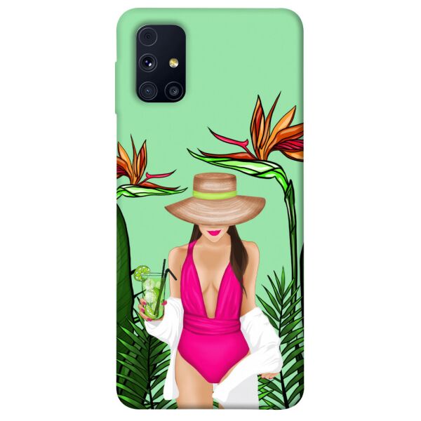

Чехол itsPrint Tropical girl для Samsung Galaxy M31s