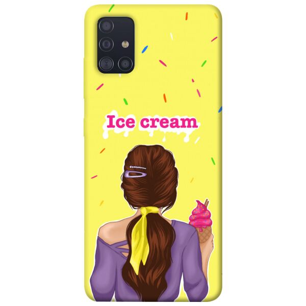 

Чехол itsPrint Ice cream girl для Samsung Galaxy A51