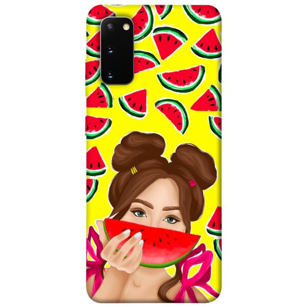 

Чехол itsPrint Watermelon girl для Samsung Galaxy S20