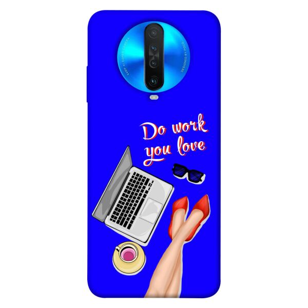 

Чехол itsPrint Do work you love для Xiaomi Redmi K30