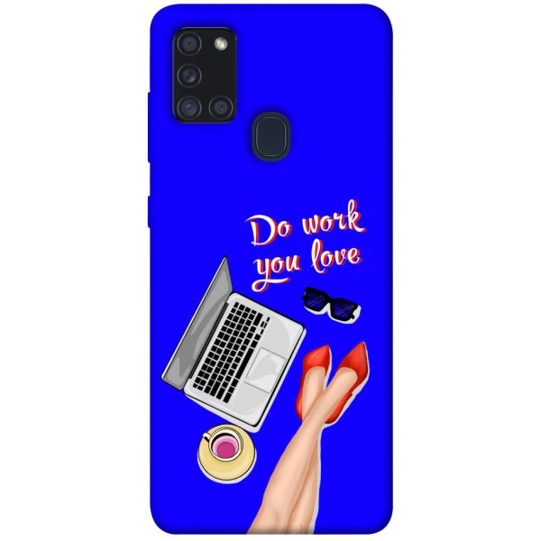 

Чехол itsPrint Do work you love для Samsung Galaxy A21s