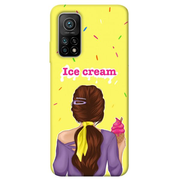 

Чехол itsPrint Ice cream girl для Xiaomi Mi 10T Pro