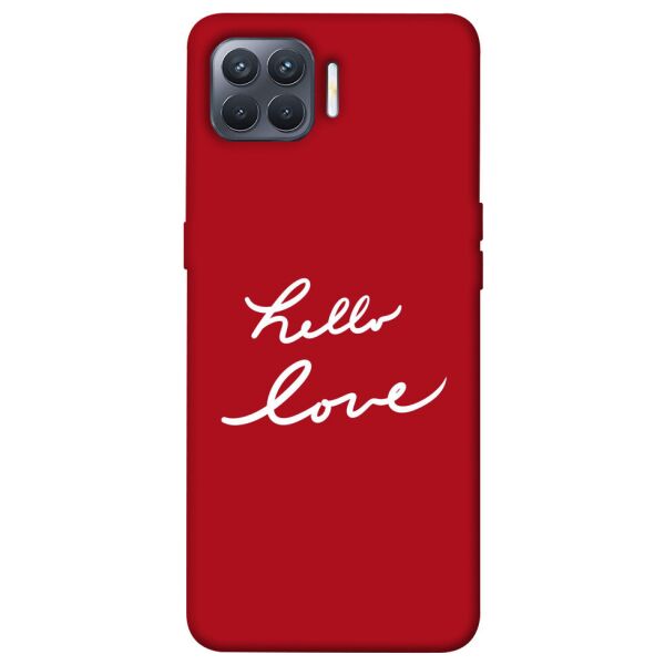 

Чехол itsPrint Hello love для Oppo Reno 4 Lite