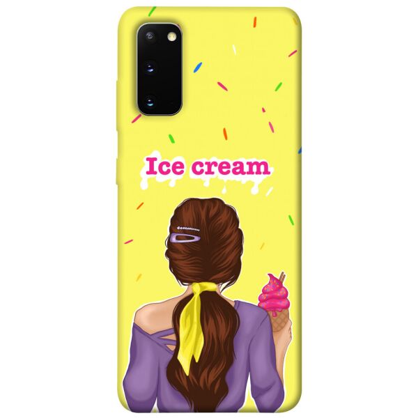 

Чехол itsPrint Ice cream girl для Samsung Galaxy S20