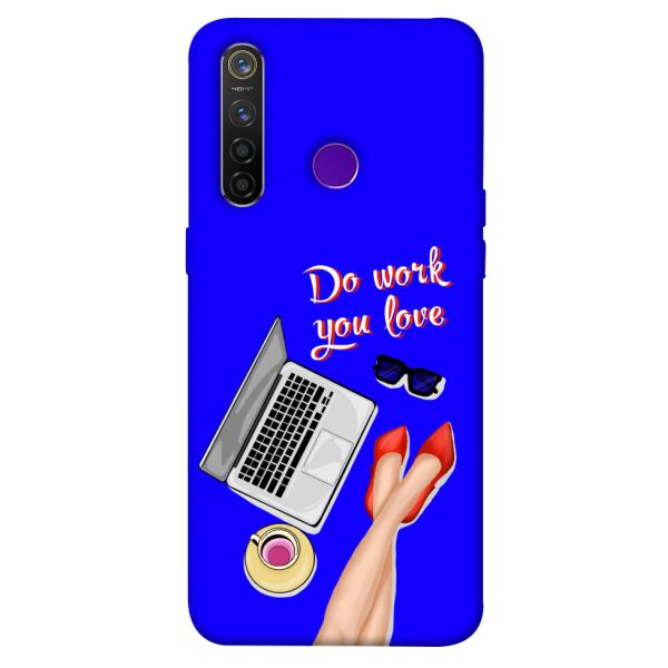 

Чехол itsPrint Do work you love для Realme 5 Pro