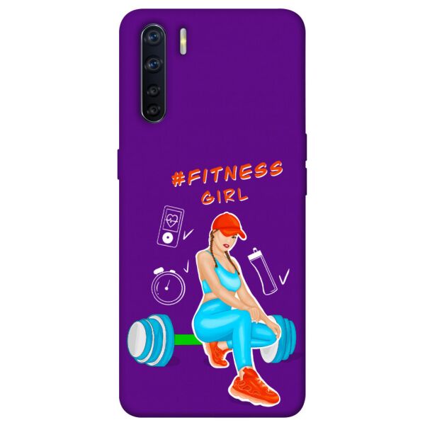 

Чехол itsPrint Fitness girl для Oppo A91