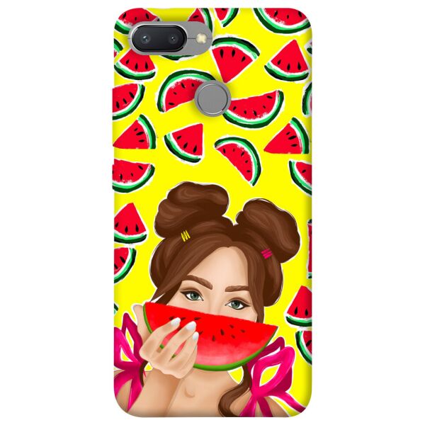 

Чехол itsPrint Watermelon girl для Xiaomi Redmi 6